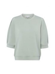 Marie Lund Bluza Kobiety Sztuczne włókno zielony, M. Zielone bluzy Marie Lund, m, bez wzorów, z dżerseju, bez ramiączek, bez kaptura. Za 129.95 zł.