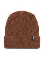 Brixton Czapka Heist Beanie 10782 Brązowy. Brązowe czapki zimowe Brixton, bez wzorów, z materiału. Za 99.99 zł.