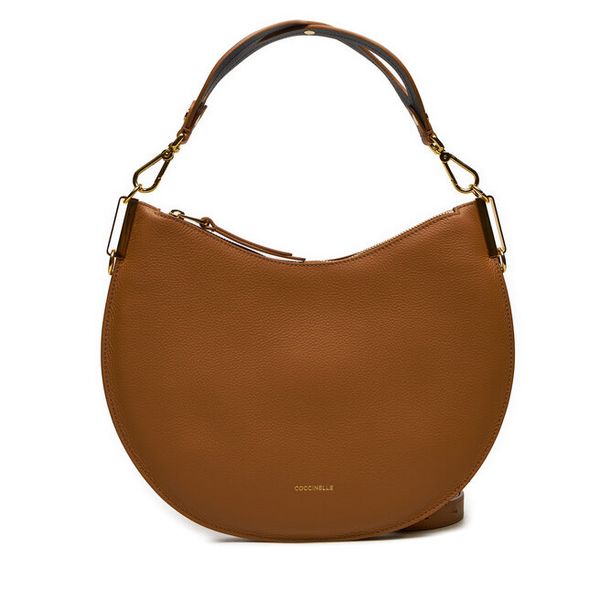 Torebka Coccinelle. Brązowe torebki klasyczne Coccinelle, bez wzorów, klasyczne, bez dodatków. Za 1,079.00 zł.