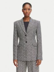 HUGO Marynarka 50570564 Szary Regular Fit. Szare marynarki i żakiety Hugo, bez wzorów, z syntetyku, bez ramiączek. Za 1,349.00 zł.