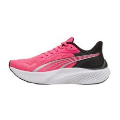Buty do biegania Puma Pounce Lite. Czerwone buty do biegania Puma, bez wzorów, z materiału, bez zapięcia, do biegania. Za 232.60 zł.