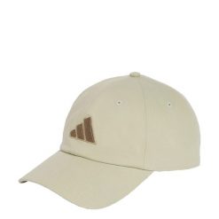 Czapka DAD CAP TONAL LOGO. Białe czapki z daszkiem adidas, bez wzorów, z bawełny, klasyczne. Za 92.65 zł.