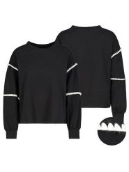 Sublevel Sweter w kolorze czarnym rozmiar: L/XL. Czarne swetry Sublevel, l, bez wzorów, bez ramiączek. Za 86.45 zł.