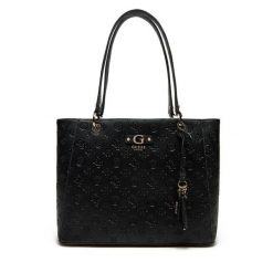 Torebka Guess. Czarne torebki klasyczne Guess, z aplikacjami, klasyczne, bez dodatków. Za 739.99 zł.