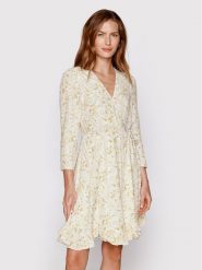Samsøe Samsøe Sukienka letnia Janine F22200131 Beżowy Regular Fit. Brązowe sukienki Samsøe & Samsøe, xl, bez wzorów, z wiskozy, bez kołnierzyka, bez ramiączek. Za 419.99 zł.