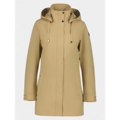 Kurtka przejściowa damska Luhta Erikkala. Brązowe kurtki Luhta, m, bez wzorów, eleganckie, bez kaptura. Za 699.00 zł.