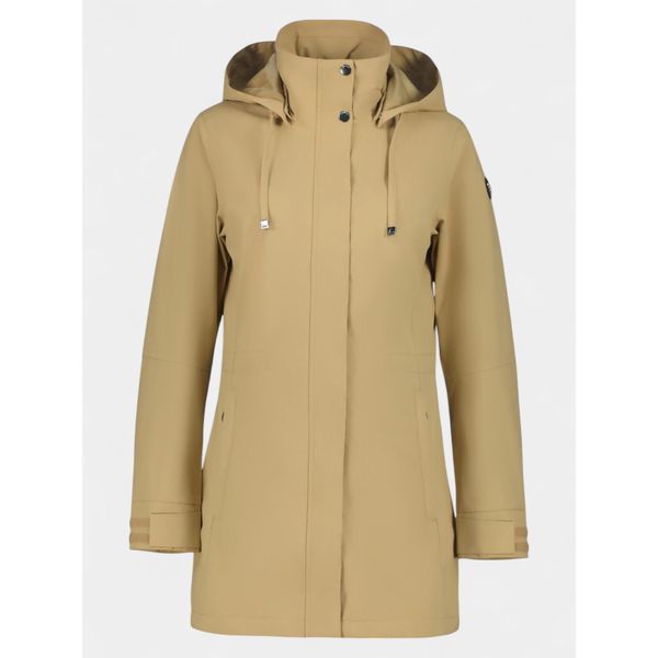 Kurtka przejściowa damska Luhta Erikkala. Brązowe kurtki Luhta, m, bez wzorów, eleganckie, bez kaptura. Za 699.00 zł.