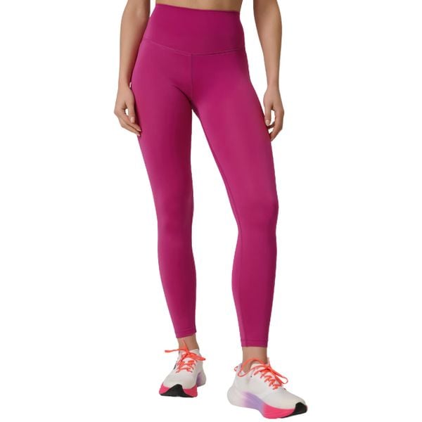 Legginsy damskie 4F FNK. Czerwone legginsy 4f, bez wzorów, długie. Za 92.99 zł.