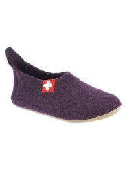 Living Kitzbühel Wełniane kapcie "Gipfelkreuz" w kolorze fioletowym rozmiar: 35. Różowe kapcie Living Kitzbühel, bez wzorów, z materiału. Za 136.13 zł.