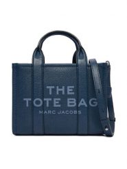 Marc Jacobs Torebka The Leather Small Tote Bag H009L01SP21 Granatowy. Niebieskie torebki klasyczne Marc Jacobs, bez wzorów, ze skóry, bez dodatków. Za 1,679.00 zł.
