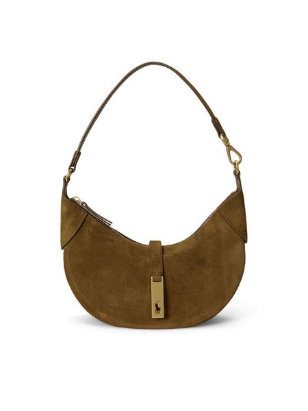 Polo Ralph Lauren Torebka 428922880015 Zielony. Zielone torebki klasyczne Polo Ralph Lauren, bez wzorów, ze skóry, bez dodatków. Za 2,199.00 zł.