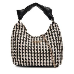 Torebka Guess. Czarne torebki klasyczne Guess, z aplikacjami, klasyczne, bez dodatków. Za 389.99 zł.