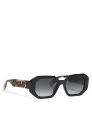 Furla Okulary przeciwsłoneczne WD00119 BX1892 OHV00 Czarny. Czarne okulary przeciwsłoneczne Furla, bez wzorów, z tworzywa sztucznego. Za 669.99 zł.