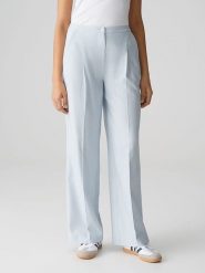 OPUS Spodnie w kolorze błękitnym rozmiar: 40. Niebieskie spodnie materiałowe Opus, bez wzorów, z materiału. Za 187.99 zł.