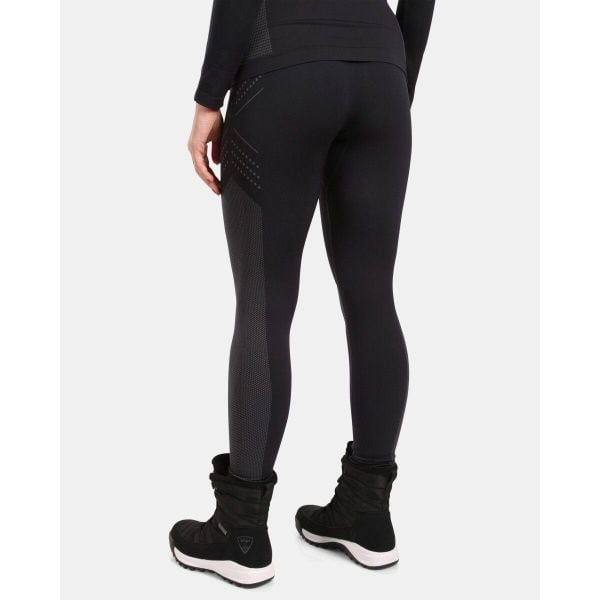 Damskie legginsy Kilpi Oline. Czarne legginsy Kilpi, bez wzorów, sportowe. Za 138.03 zł.