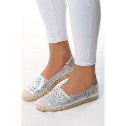 Srebrne Espadryle Portraying. Espadryle marki Born2be. Za 59.99 zł.