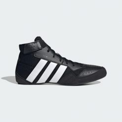 Buty HVC PLUS. Białe buty treningowe adidas, bez wzorów, z gumy, bez zapięcia. Za 279.00 zł.