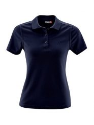 Maier Sports Funkcyjna koszulka polo "Ulrike" w kolorze granatowym rozmiar: 38. Niebieskie t-shirty sportowe Maier Sports, bez wzorów, z materiału, bez ramiączek, outdoorowe. Za 70.41 zł.