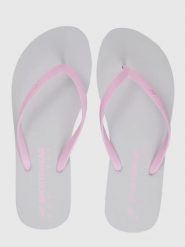 Japonki damskie 4F 4FRSS26FFLIF223. Białe japonki 4f, bez wzorów, z gumy, wakacyjne. Za 34.99 zł.