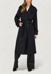 Kurtka anorak Kobieta ONLY ONLDEAR-TRILLION LONG BELT COAT PNT NOOS. Szare kurtki ONLY, l, bez wzorów, z poliesteru, eleganckie, bez kaptura. Za 397.65 zł.