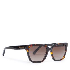 Okulary przeciwsłoneczne LOVE MOSCHINO. Brązowe okulary przeciwsłoneczne Love Moschino, bez wzorów. Za 409.99 zł.