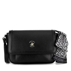 Torebka Beverly Hills Polo Club. Niebieskie listonoszki Beverly Hills Polo Club, bez wzorów, bez dodatków. Za 149.99 zł.