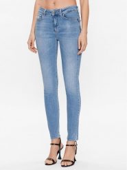 Liu Jo Jeansy UA3013 DS004 Niebieski Skinny Fit. Niebieskie jeansy Liu Jo, bez wzorów, z jeansu. Za 229.99 zł.