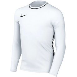 Koszulka dla dzieci Nike Dri-Fit Park 26 Crew Top. Białe topy Nike, bez wzorów, z poliesteru, sportowe, bez kołnierzyka, bez ramiączek. Za 95.99 zł.