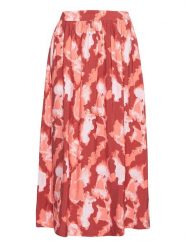 MOSS COPENHAGEN Spódnica "Magnella Ladonna" w kolorze czerwono-różowym rozmiar: M. Czerwone spódnice Moss Copenhagen, na imprezę, m, bez wzorów, z wiskozy, klasyczne, maxi. Za 114.71 zł.