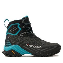 Trekkingi Kayland. Czarne buty trekkingowe Kayland, z gore-texu, bez zapięcia. Za 579.99 zł.