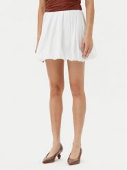 PINKO Spódnica mini Cadric 105183 A2LD Biały Regular Fit. Białe spódnice Pinko, bez wzorów, z bawełny, mini. Za 632.80 zł.
