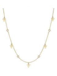 Tamaris Naszyjnik z elementami ozdobnymi - dł. 45 cm rozmiar: onesize. Naszyjniki Tamaris, z materiału, z cyrkonią, ze stali. Za 140.20 zł.