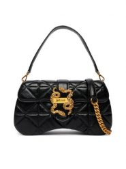 Just Cavalli Torebka 80RA4BA1 ZSD24 Czarny. Czarne torebki klasyczne Just Cavalli, bez wzorów, ze skóry, bez dodatków. Za 989.99 zł.