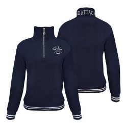Bluza polarowa JD ATTACK Maya. Niebieskie bluzy bez kaptura JD ATTACK, bez wzorów, z polaru, do jazdy konnej. Za 239.00 zł.