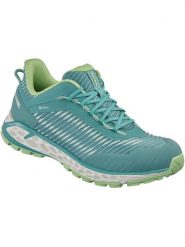 Buty trekkingowe damskie MEINDL Power Walker Lady 4.2. Zielone trekkingi MEINDL, bez wzorów, z gore-texu, bez zapięcia, trekkingowe, gore-tex. Za 849.15 zł.