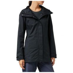 Kurtka trekkingowa damska Columbia Splash. Czarne kurtki Columbia, bez wzorów, z poliesteru, bez kaptura. Za 381.70 zł.