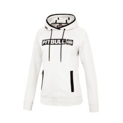 Bluza damska Pitbull z kapturem Georgia. Białe bluzy PITBULL, xs, bez wzorów, sportowe, bez ramiączek, z kapturem. Za 219.00 zł.