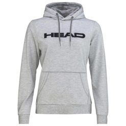 Bluza z kapturem damska Club Rosie. Czarne bluzy Head, l, bez wzorów, z bawełny, klasyczne, bez ramiączek, z kapturem. Za 244.60 zł.