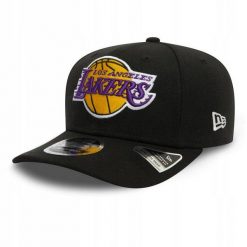 Czapka z daszkiem New Era 9FIFTY Los Angeles Lakers Stretch 11901827 M - L. Czarne czapki z daszkiem New Era, na wiosnę, bez wzorów. Za 126.00 zł.