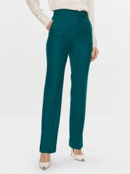 Boss Spodnie materiałowe Teana1 50509118 Zielony Slim Fit. Zielone spodnie materiałowe Boss, bez wzorów, z materiału. Za 1,119.00 zł.