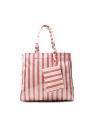 Jenny Fairy Torebka MJA-J-144-30-01 Czerwony. Czerwone shopper bag Jenny Fairy, bez wzorów, z tworzywa sztucznego, bez dodatków. Za 149.99 zł.
