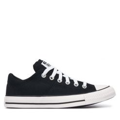 Trampki Converse. Czarne trampki Converse, bez wzorów, retro, bez zapięcia. Za 299.99 zł.