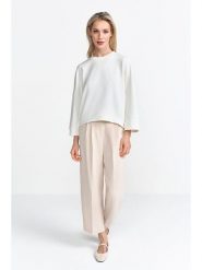 Rich & Royal Bluza w kolorze białym rozmiar: L. Białe bluzy Rich & Royal, l, bez wzorów, bez ramiączek, bez kaptura. Za 254.95 zł.