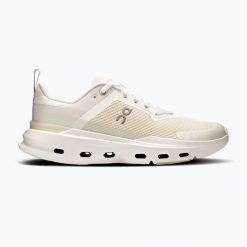 Buty treningowe damskie On Running Cloudpulse Next white/ice. Białe buty treningowe On, bez wzorów, bez zapięcia, na fitness i siłownię. Za 659.99 zł.