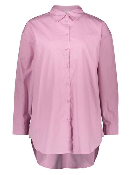 B.young Koszula w kolorze rozmiar: 44. Różowe koszule b.young, bez wzorów, z bawełny, bez kołnierzyka, bez ramiączek. Za 61.02 zł.