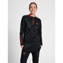 Bluza damska Hummel hmlGG12 Action. Czarne bluzy Hummel, na wiosnę, xl, bez wzorów, z dzianiny, klasyczne, bez ramiączek, bez kaptura. Za 171.15 zł.
