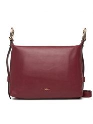 Furla Torebka WB01866-BX2045-0053S-1-007-20-CN Bordowy. Czerwone listonoszki Furla, bez wzorów, ze skóry, bez dodatków. Za 1,769.00 zł.