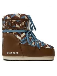 Moon Boot Śniegowce 80D1409550 Brązowy. Brązowe śniegowce Moon Boot, bez wzorów, ze skóry, bez zapięcia. Za 859.99 zł.