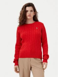 U.S. Polo Assn. Sweter WUP1217 Pomarańczowy Regular Fit. Brązowe swetry U.S. Polo Assn., m, bez wzorów, z syntetyku, bez ramiączek. Za 139.99 zł.