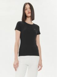 4F T-Shirt 4FWSS24TTSHF1161 Czarny Slim Fit. Czarne t-shirty 4f, xl, bez wzorów, z bawełny, bez kołnierzyka, bez ramiączek. Za 39.99 zł.
